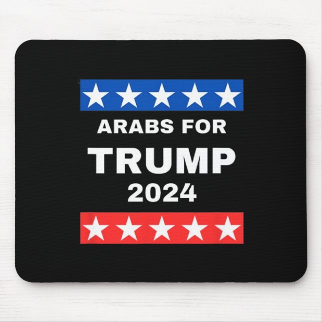 Für Trump Präsident Donald Trump 2024 Mousepad (Vorne)