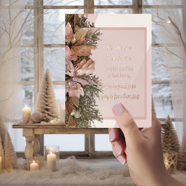 Für uns ist ein Kind eine Geborene Foil Post Card Folie Einladungspostkarte