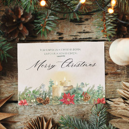 Für uns ist ein Kind Geboren geklappte Weihnachtsk