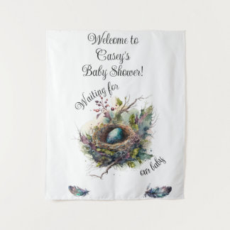 Für unser Baby individuell gewartet Wandteppich