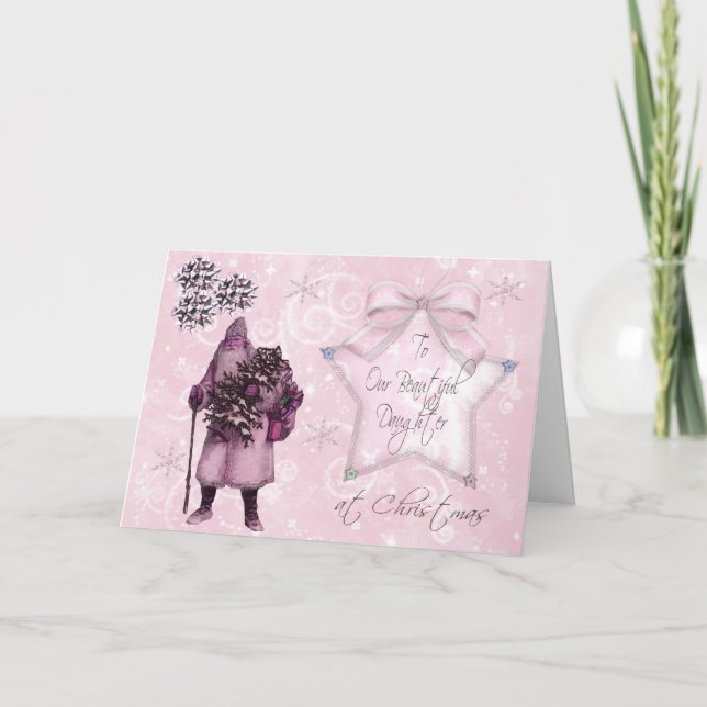 Für unsere Tochter am Weihnachten (Vorderseite)