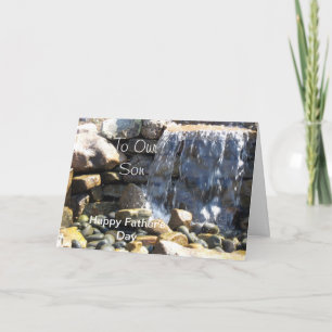 Für unseren Sohn Karte