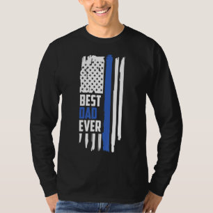 Für Vater Mens Bester Vater je amerikanischer Fahn T-Shirt