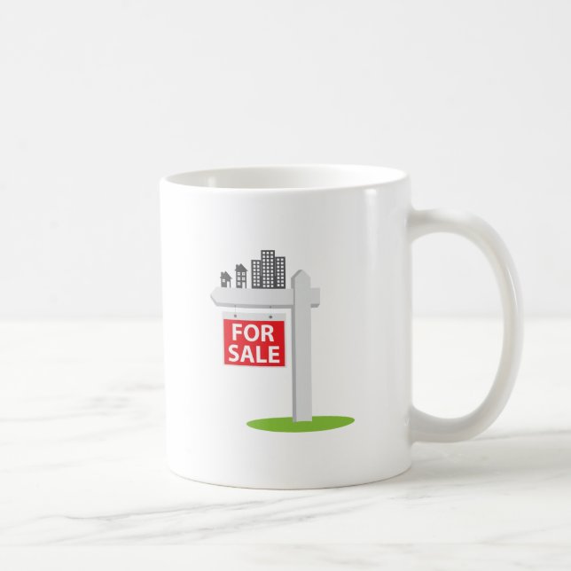 Für Verkaufs-Zeichen Tasse (Rechts)