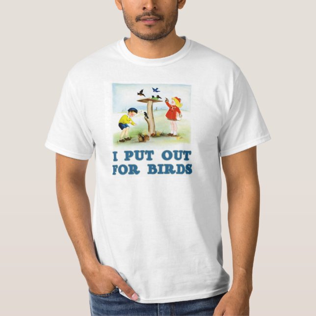Für Vögel aussetzen (Kinder) T-Shirt (Vorderseite)