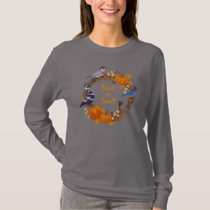 Für Vogelbeobachter: Trick oder Tweet Halloween T-Shirt