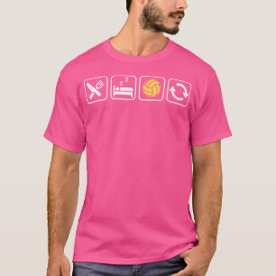 Für Volleyballliebhaber ist der Sleep Volleyball W T-Shirt