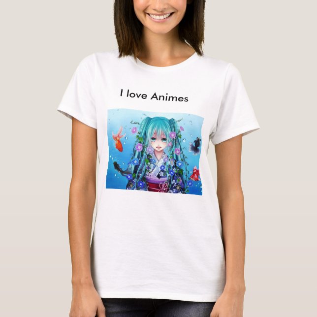 Für wahre Anime liebhaber :] T-Shirt (Vorderseite)