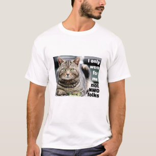 Für wen arbeitest du? (Licht) T - Shirt