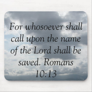 Für whosoever fordert den Namen des Lords auf Mousepad