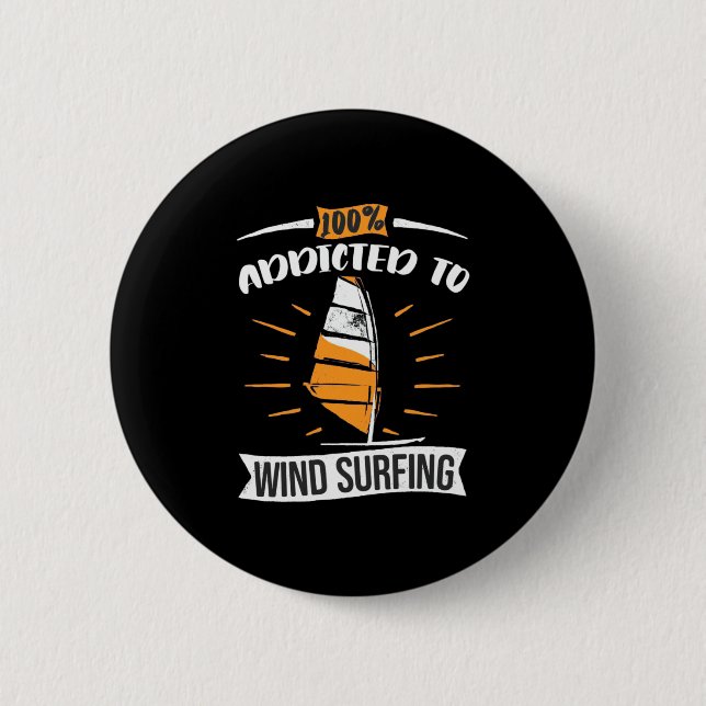 Für Windsurfen vorgesehen Button (Vorderseite)