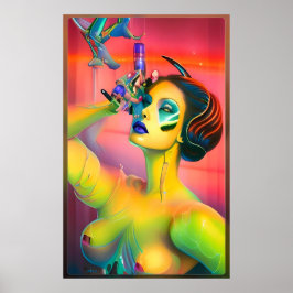 Für Wissenschaft Ken Gage Surrealismus Poster