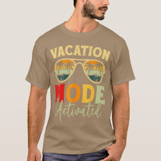 Für Wom aktivierter Vacay-Modus für sonnige Kreuzf T-Shirt