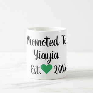 Für Yiayia Black & Green Tasse