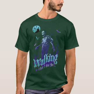 Für Zombie Walking lebe ich T-Shirt
