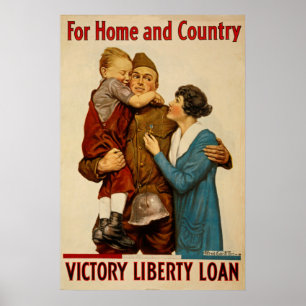 Für Zuhause und Country Victory Liberty Loan Poste Poster