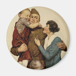 Für Zuhause und Land Magnet