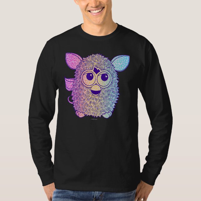 Furby Gradient Portrait T-Shirt (Vorderseite)