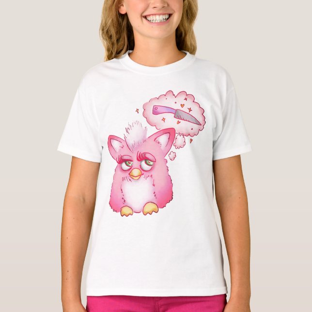 Furby Thoughts T-Shirt (Vorderseite)