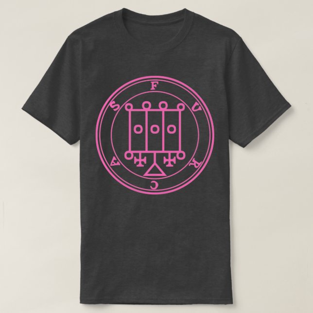 Furcas Sigil unterrichtet Astrologie und Rhetorik  T-Shirt (Design vorne)