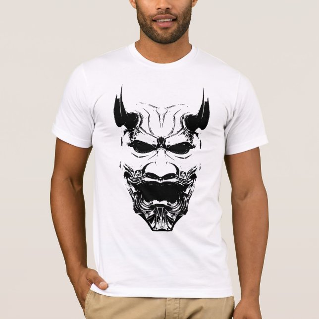 Furcht erregender Oni T - Shirt (Vorderseite)