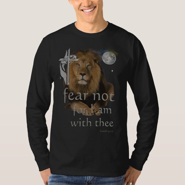 Furcht nicht, weil ich bei dir bin T-Shirt (Vorderseite)