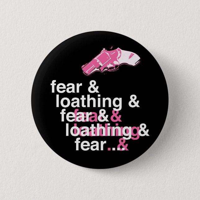 Furcht und Verabscheuen Button (Vorderseite)