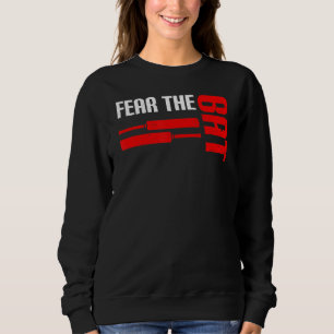 Furcht vor dem Bajonettangebot für einen Cricket-S Sweatshirt