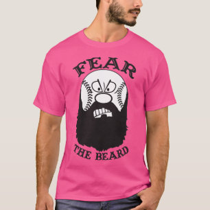 Furcht vor dem Bart Baseball-Shirt durch Angst den T-Shirt