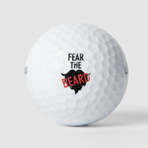Furcht vor dem Bart Golfball