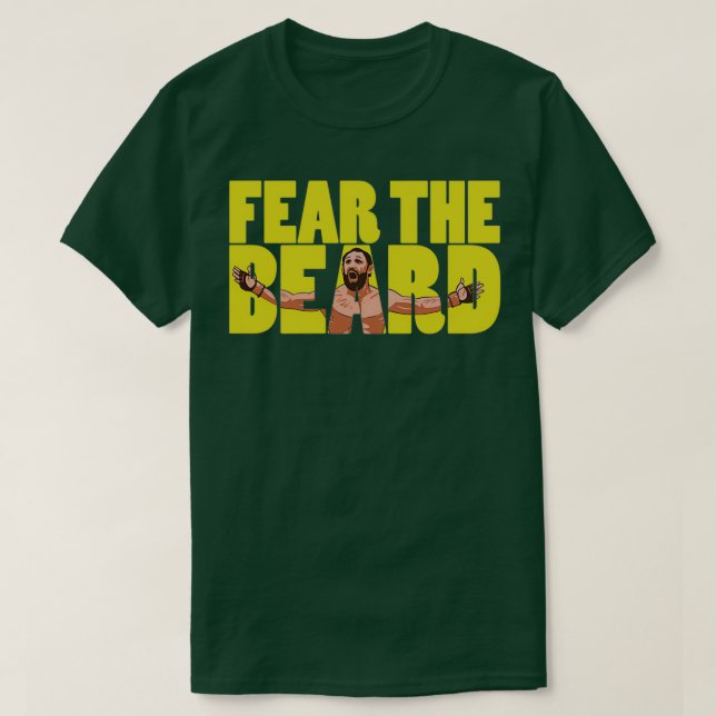 Furcht vor dem Bart Johny Hendricks T-Shirt (Design vorne)