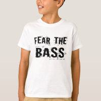 Furcht vor dem Bass Kids Music T - Shirt