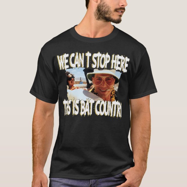 Furcht vor dem Bat Country T-Shirt (Vorderseite)