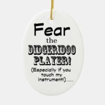 Furcht vor dem Didgeridoo-Spieler