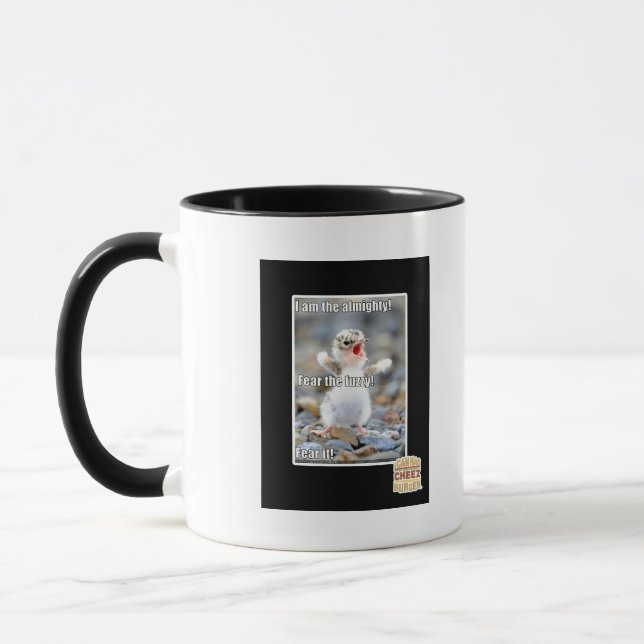 Furcht vor dem Schwindel! Tasse (Links)