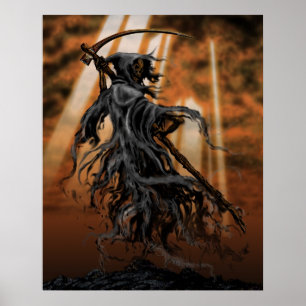 Furcht vor dem Sensenmann Poster