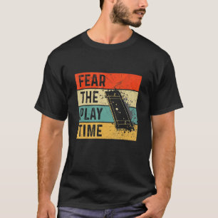 Furcht vor dem Zeitangebot für einen Cricketspiele T-Shirt