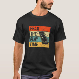 Furcht vor dem Zeitangebot für einen Cricketspiele T-Shirt