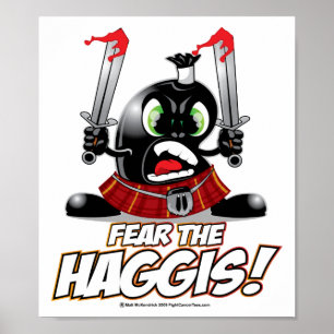 Furcht vor den Haggis Poster