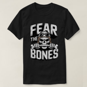 Furcht vor den Knochen Schädelsquadron T-Shirt