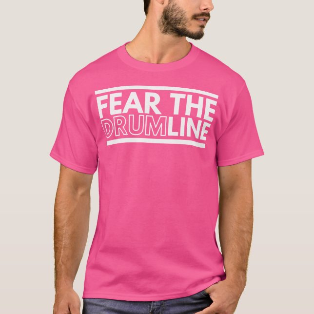 Furcht vor den Trommeln T-Shirt (Vorderseite)