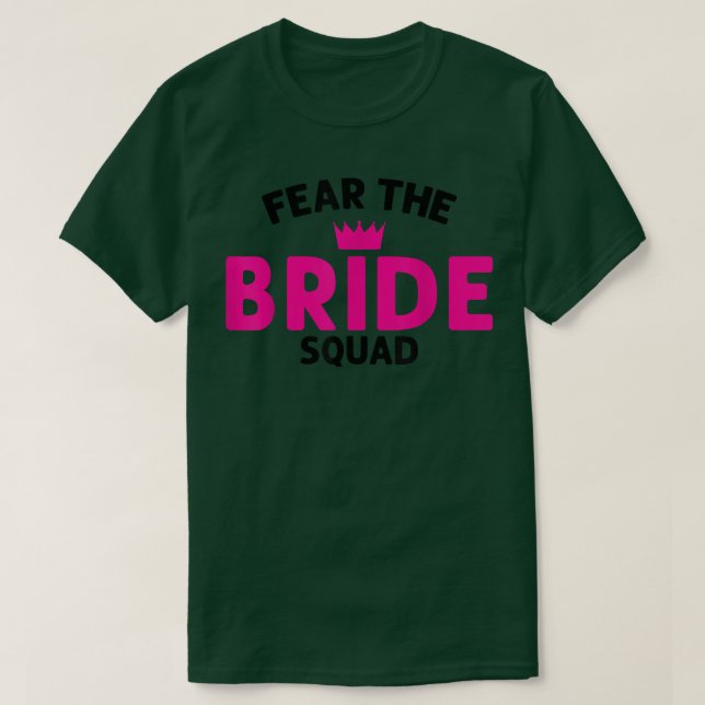 Furcht vor der Brautquad Wedding520 T-Shirt (Design vorne)