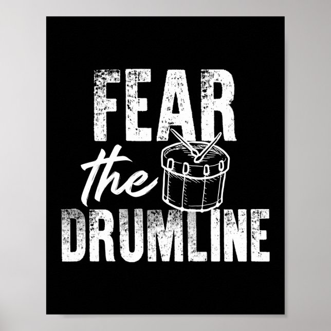 Furcht vor der Drumline-Marching-Band Poster (Vorne)