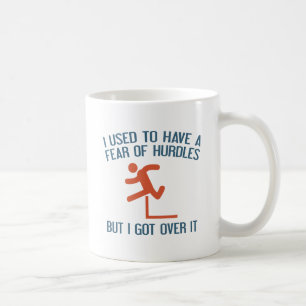 Furcht vor Hürden Kaffeetasse