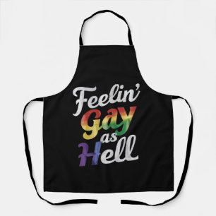 Furchtbar Gay LGBT Stolz Schürze