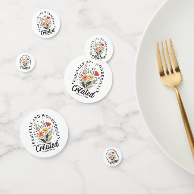 Furchtbar und wunderbar gemacht konfetti (Gruppe)