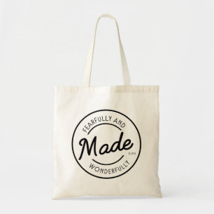 Furchtbar und wunderbar gemacht Vintage-Stempel Tragetasche