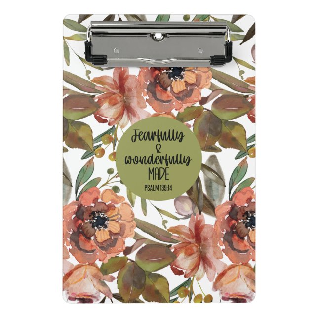 Furchtbar und wunderbar Made Mini Clipboard Mini Klemmbrett (Vorderseite)