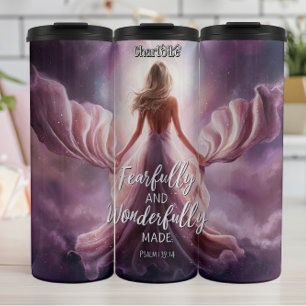 Furchtbar wunderschön rosa Abbildung Thermosbecher