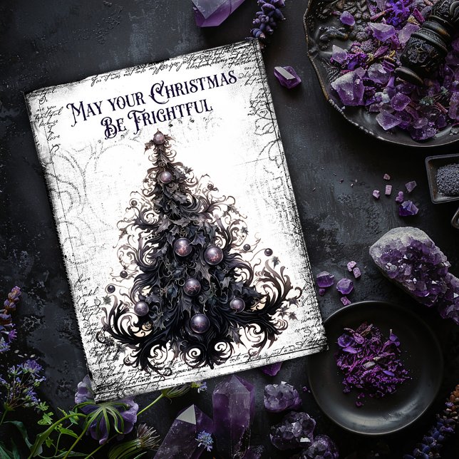 Furchtbare Weihnachtskarte Dankeskarte (Von Creator hochgeladen)